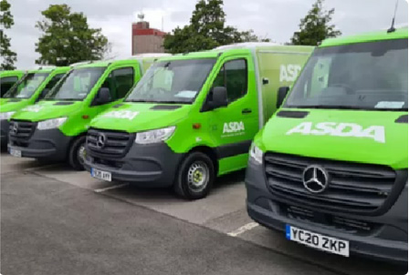 英国阿斯达（Asda）超市推出首批碳纤维交付车队